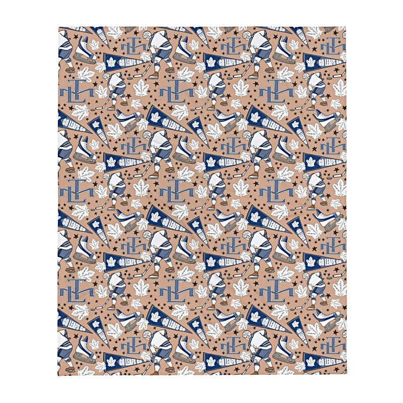 maple leafs hockey BLANKETS